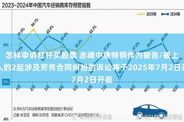 怎样申请杠杆买股票 赤峰中唐特钢作为被告/被上诉人的2起涉及劳务合同纠纷的诉讼将于2025年7月2日开庭
